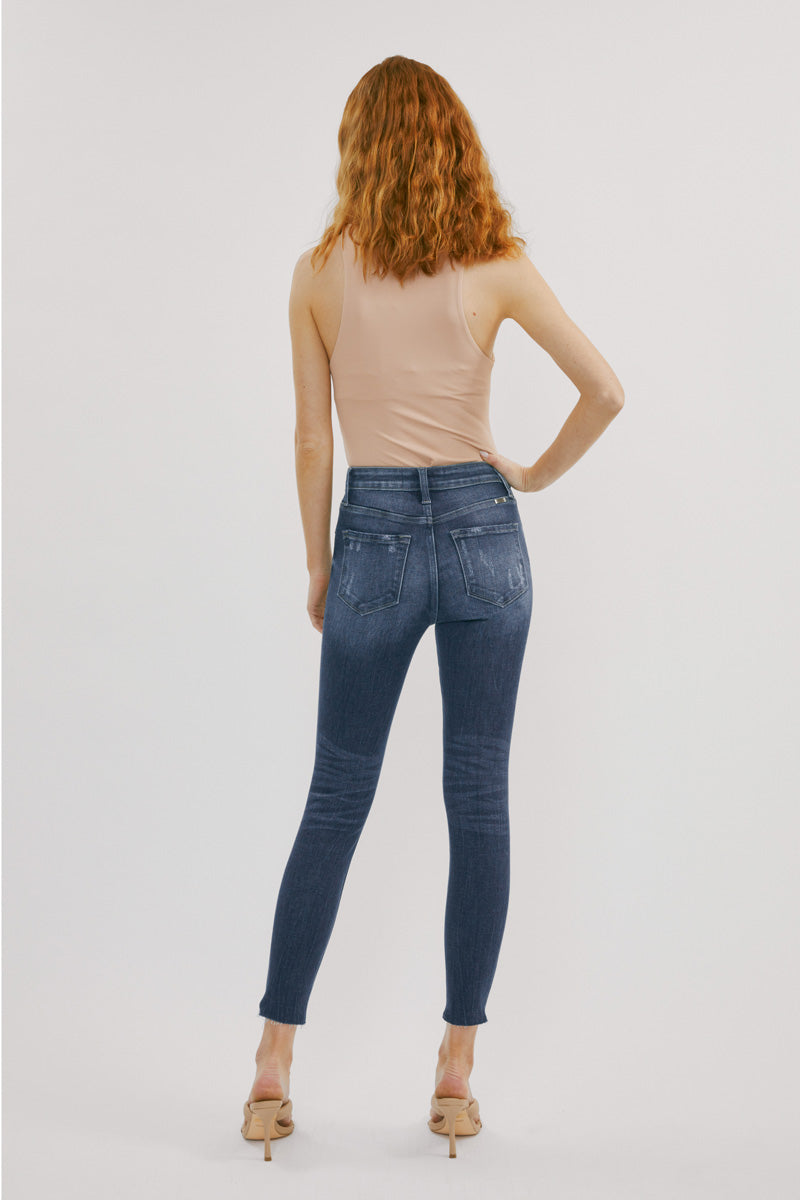 Gwen High Rise Ankle Skinny Jeans