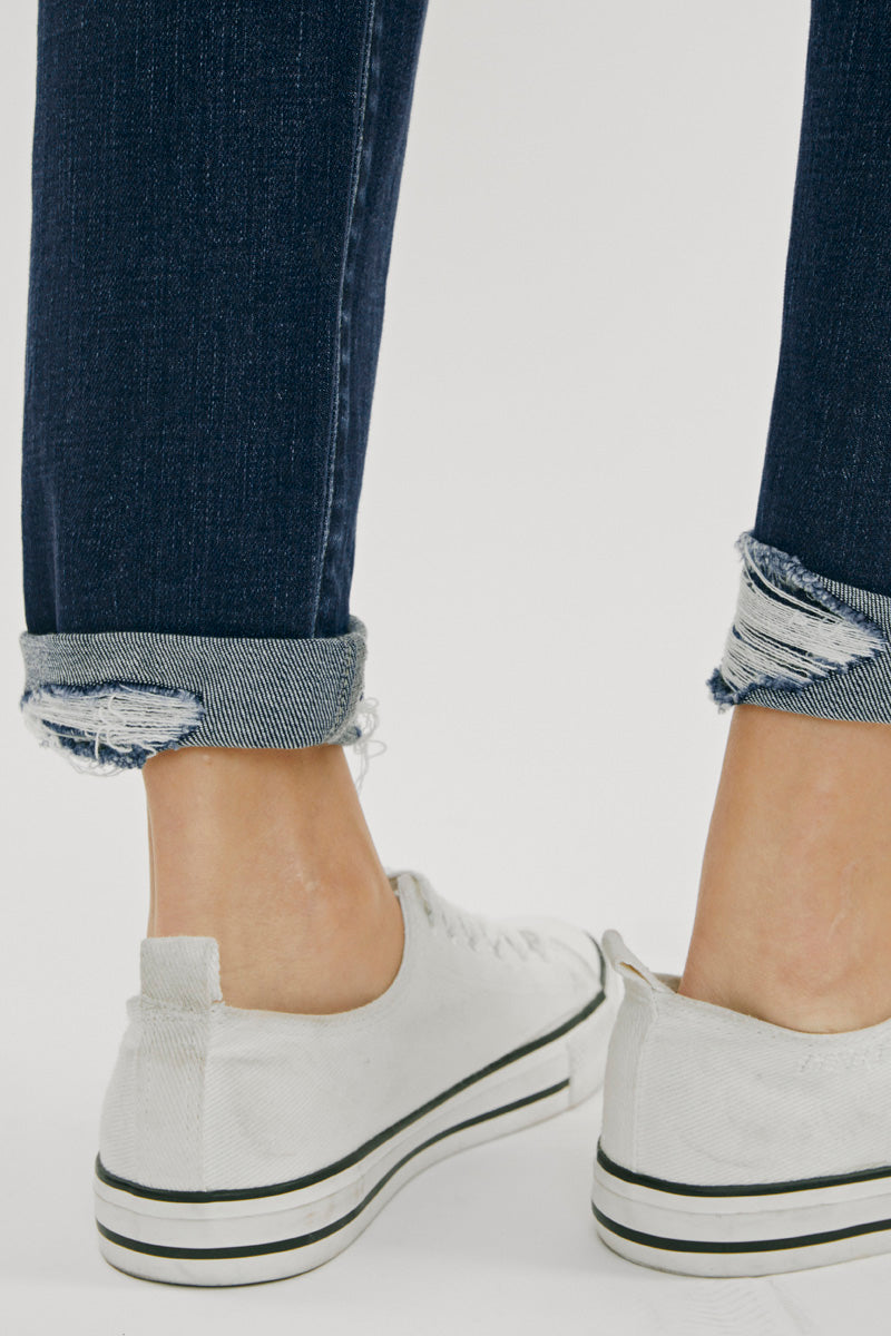 Aries Mid Rise Boyfriend Jeans