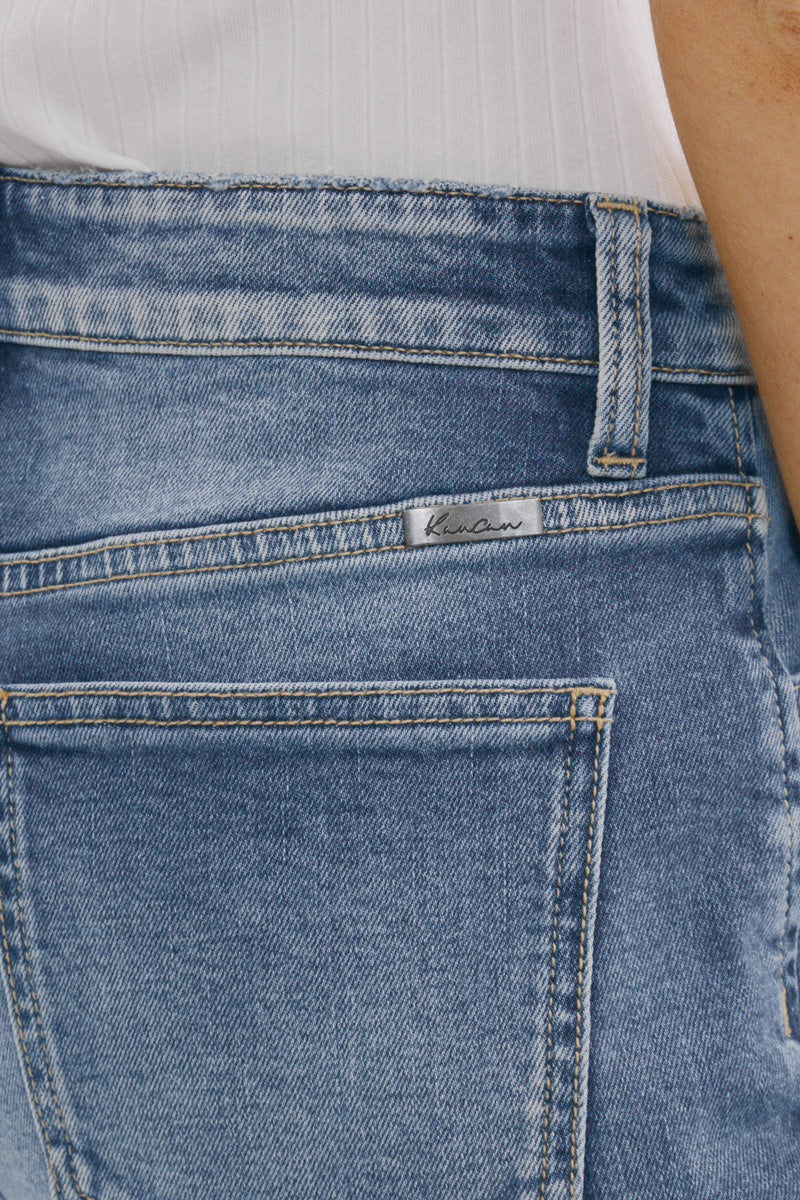 Mariko High Rise Slim Straight Jeans