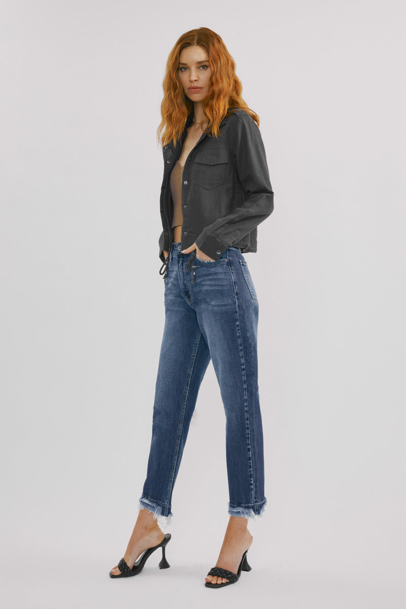 Shiza High Rise Wide Leg Jeans