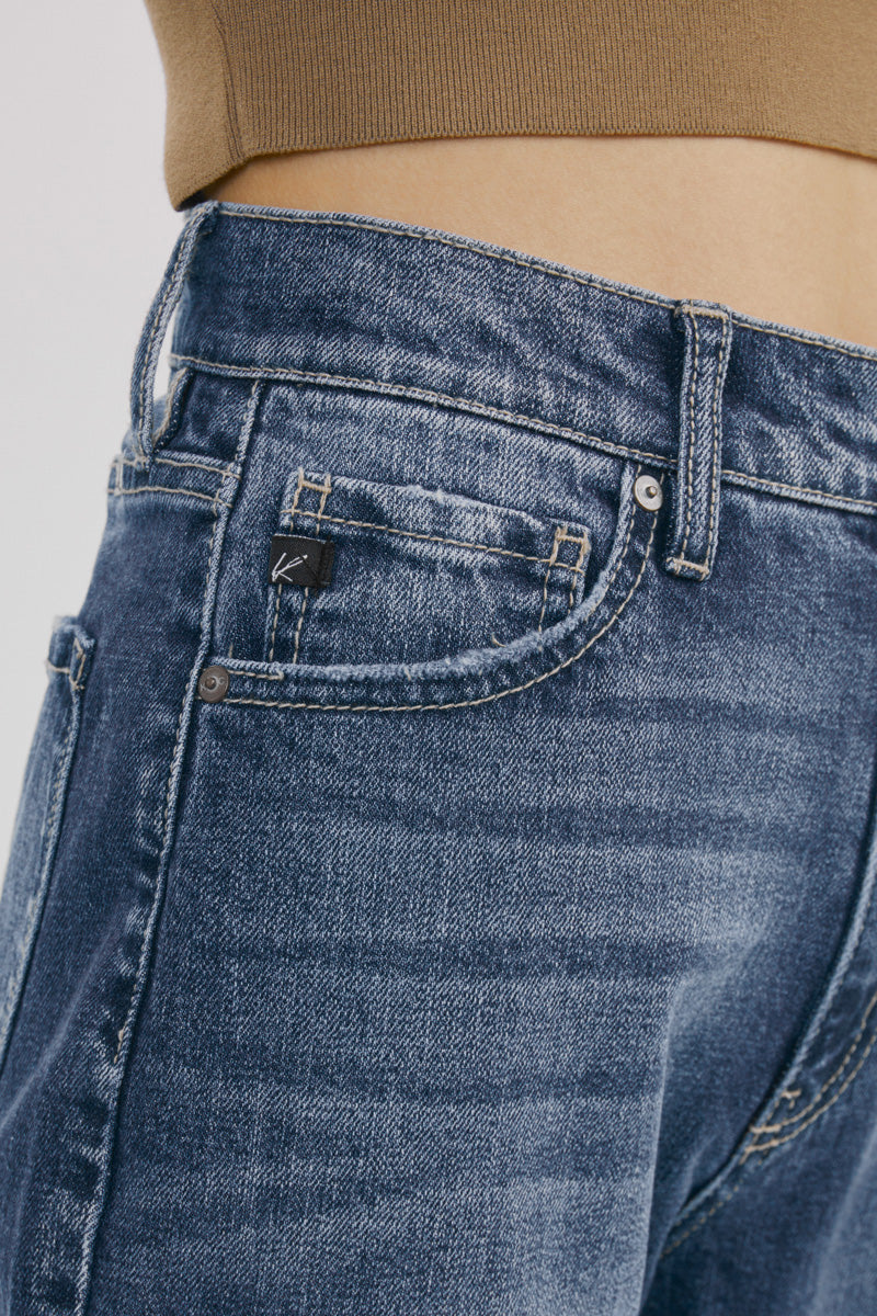 Shiza High Rise Wide Leg Jeans