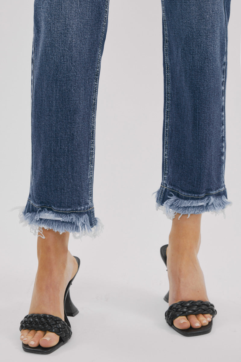 Shiza High Rise Wide Leg Jeans
