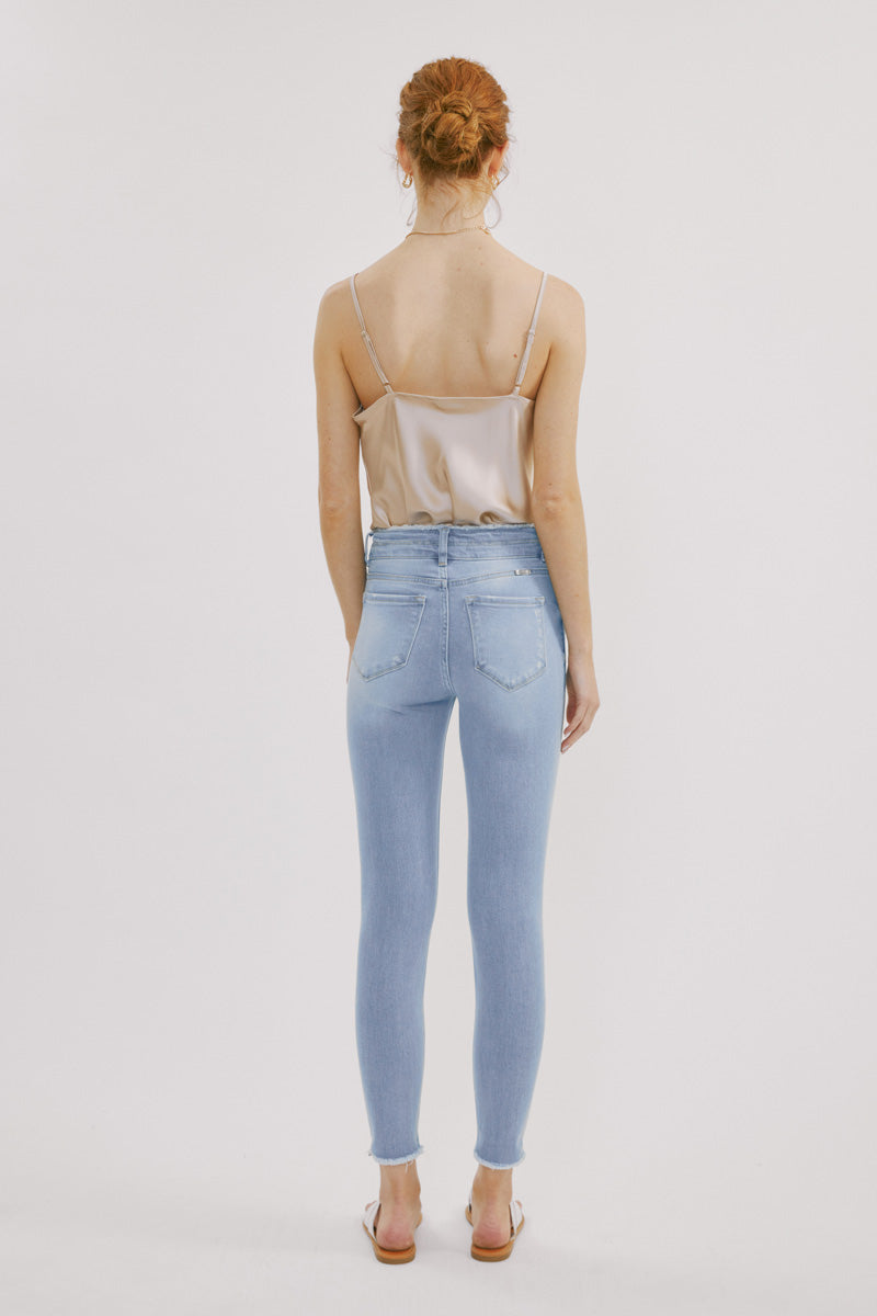 Danica High Rise Ankle Skinny Jeans