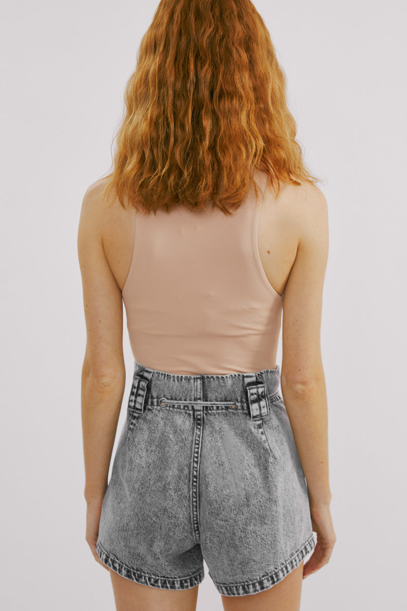 Maple Ultra High Rise Mom Shorts