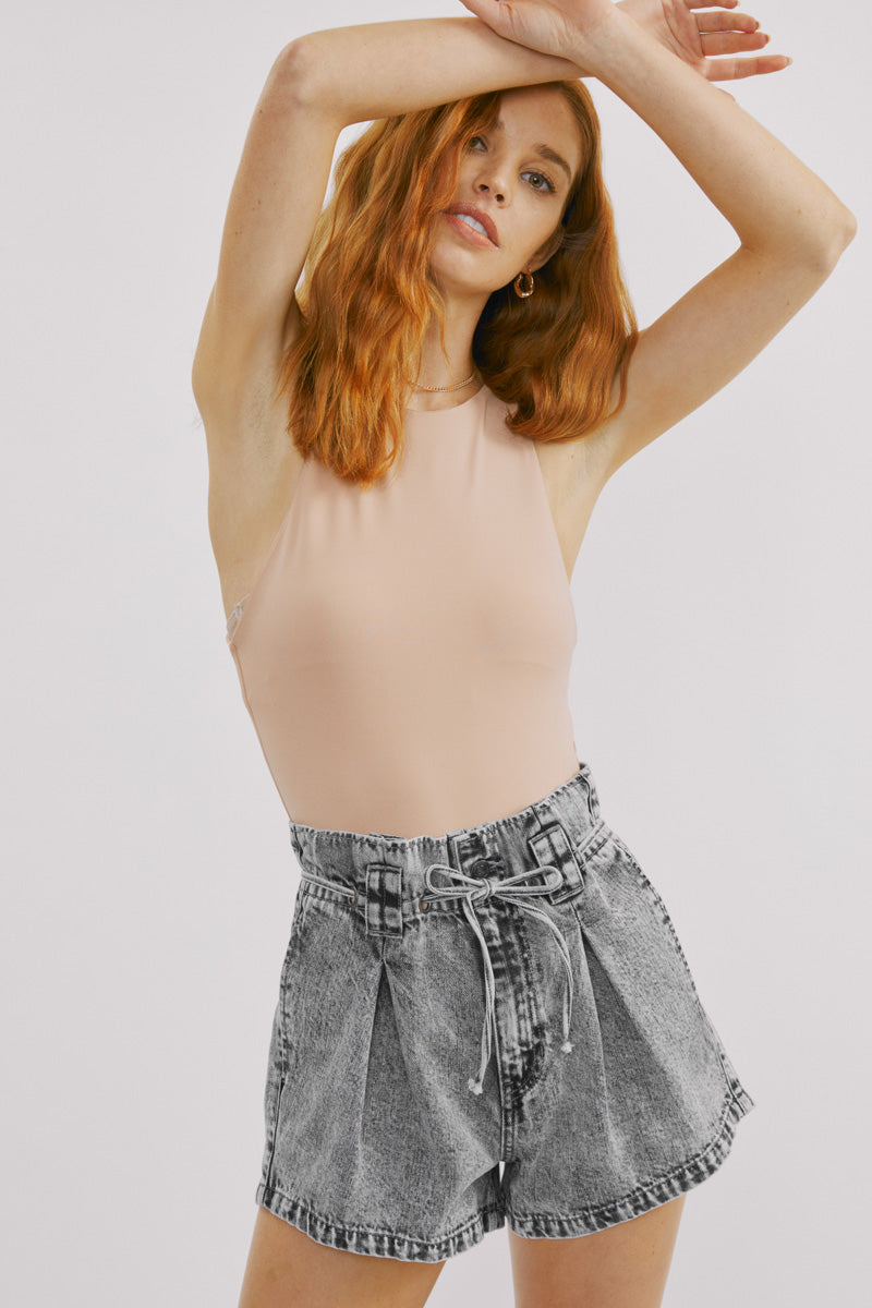 Maple Ultra High Rise Mom Shorts