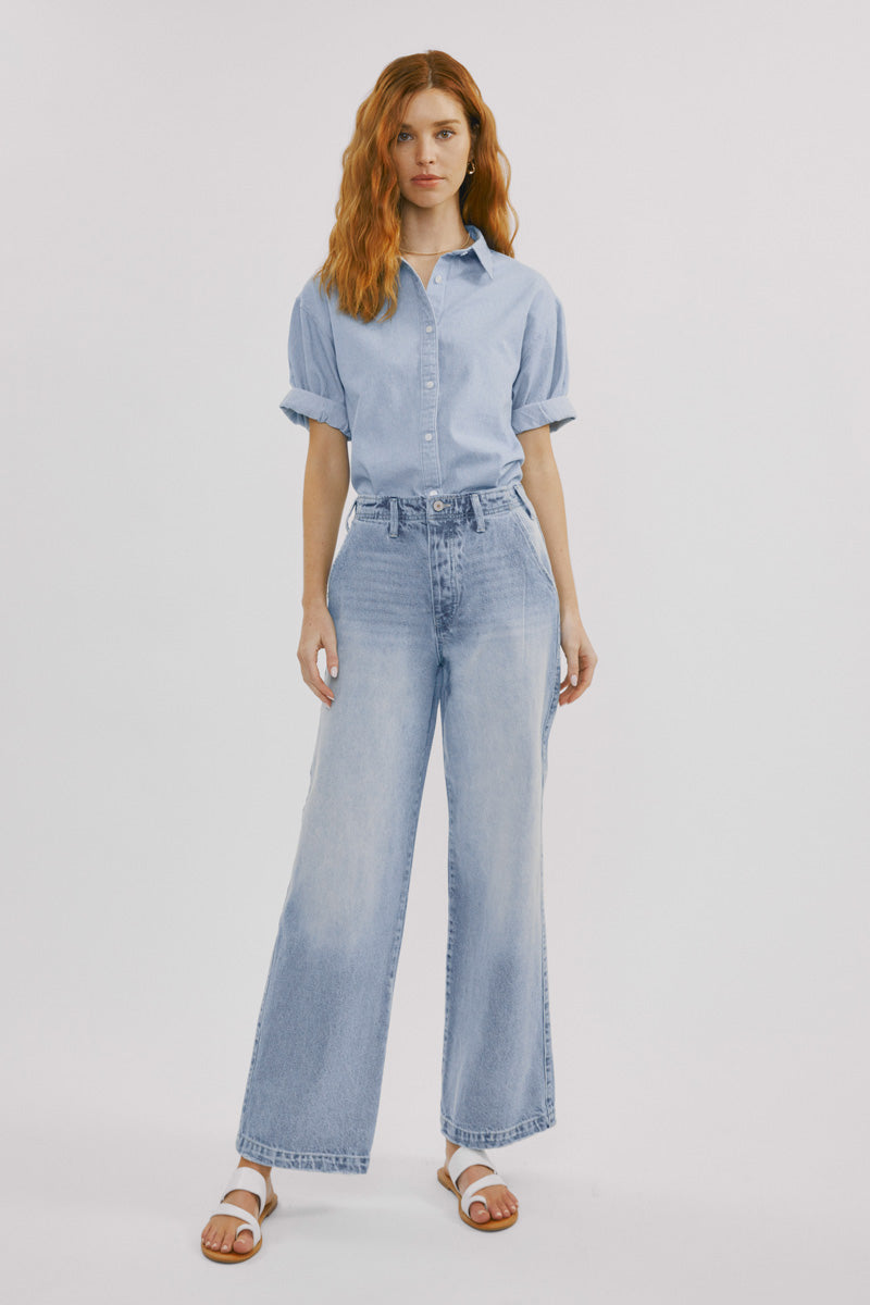 Sterling High Rise 90's Wide Leg Jeans