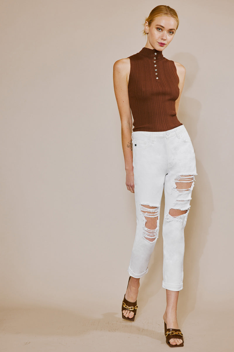 Hope High Rise Mom Jeans