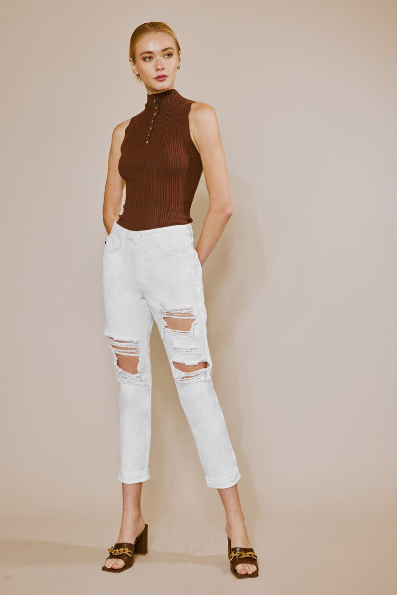 Hope High Rise Mom Jeans