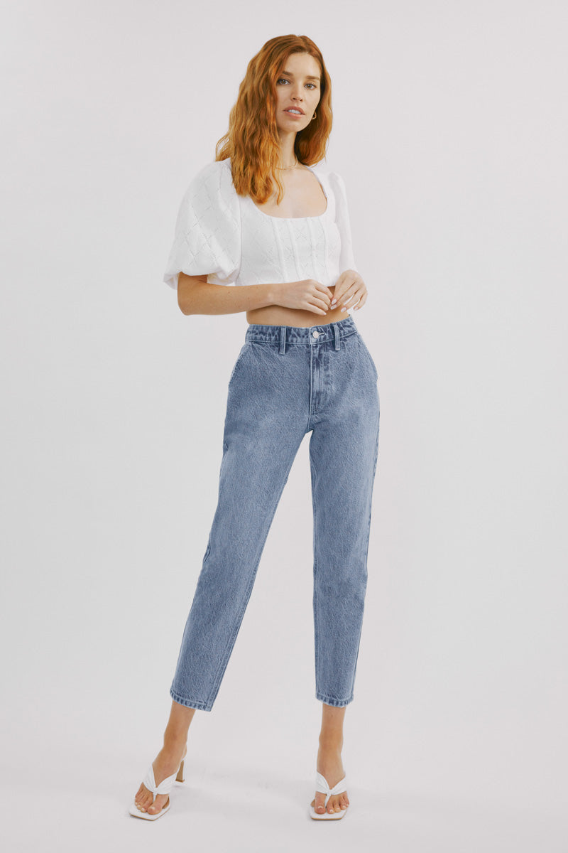 Hartford High Rise Mom Jeans