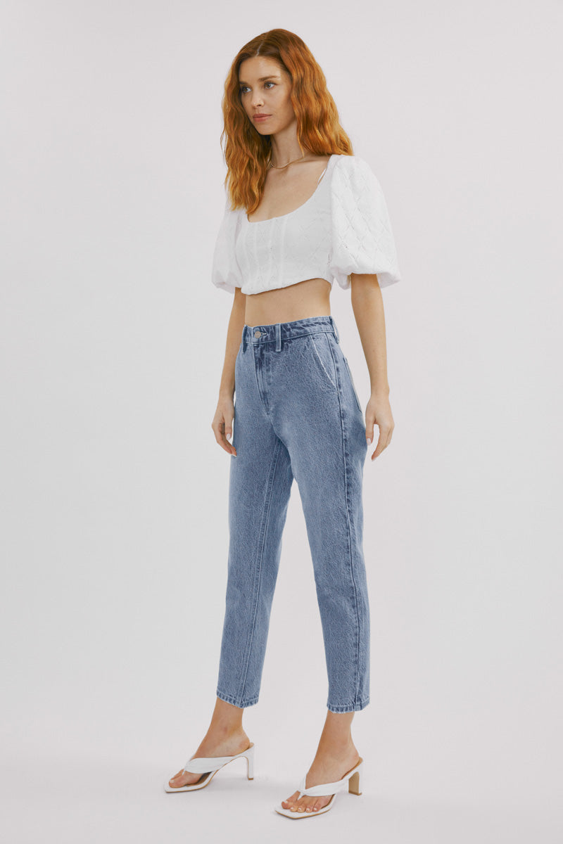 Hartford High Rise Mom Jeans