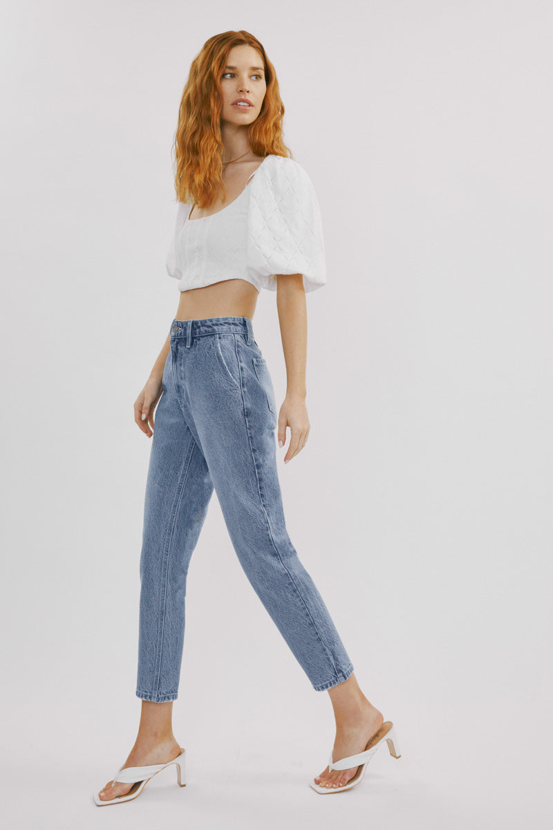 Hartford High Rise Mom Jeans