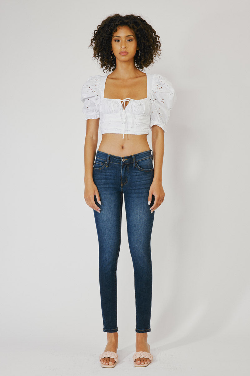 Madison Mid Rise Super Skinny