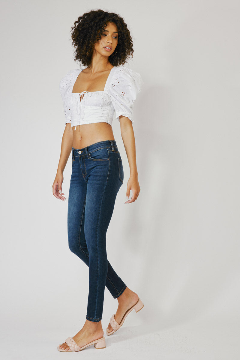 Madison Mid Rise Super Skinny