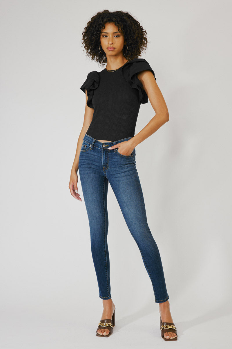 Madison Mid Rise Super Skinny