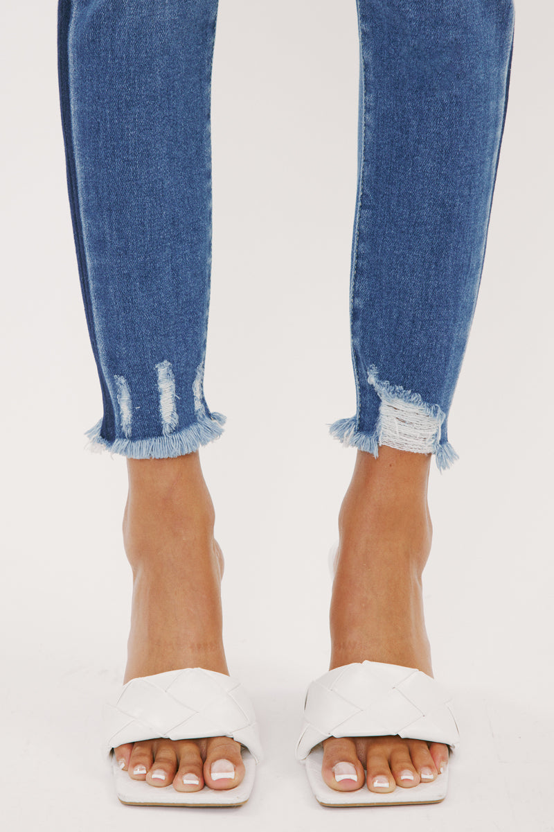 Alora Mid Rise Ankle Skinny