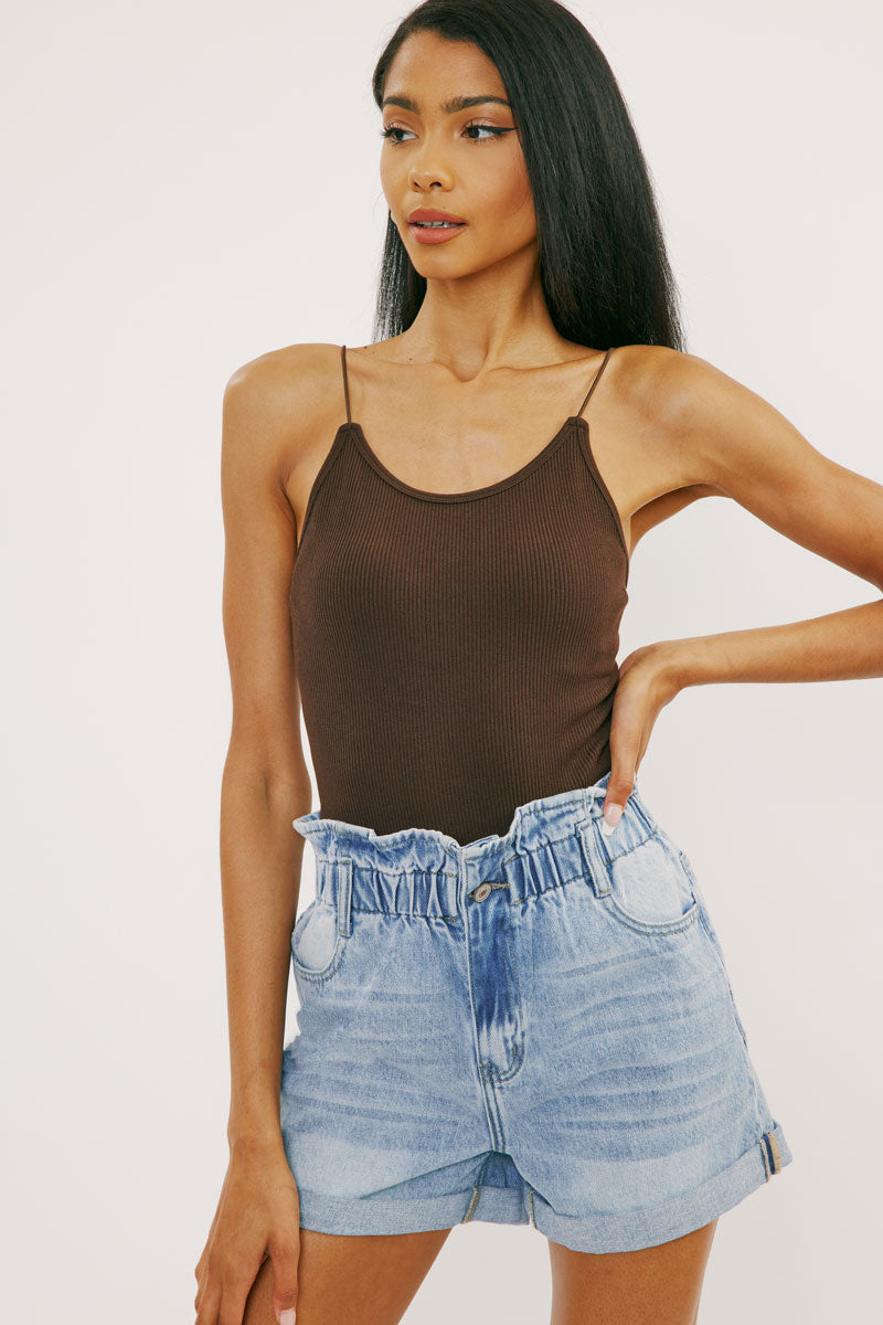 Izzie Paperbag Ultra High Rise Shorts