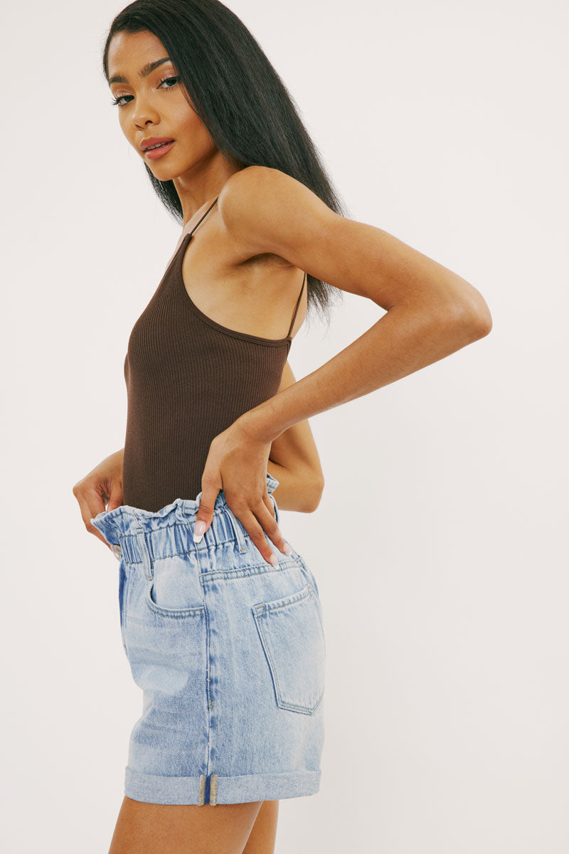 Izzie Paperbag Ultra High Rise Shorts