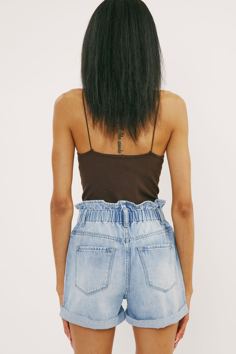 Izzie Paperbag Ultra High Rise Shorts