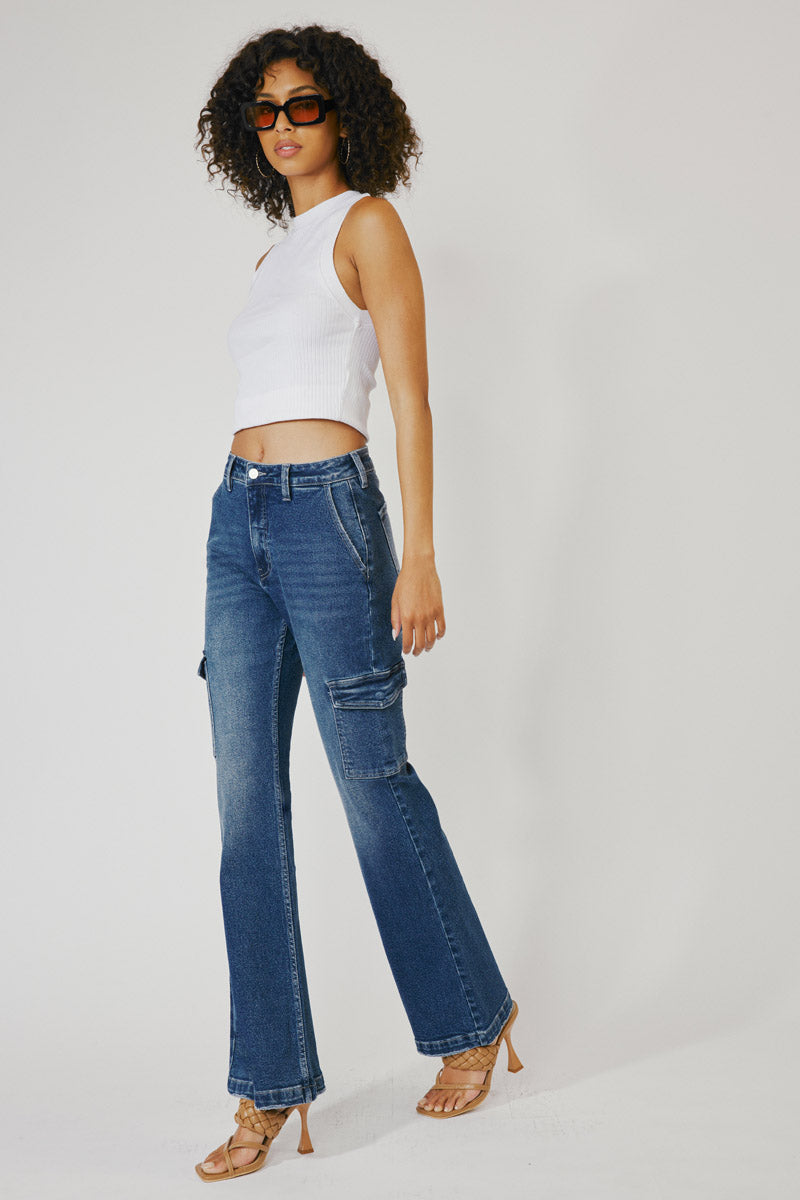 Dori High Rise Flare Jeans
