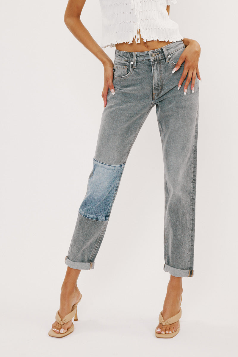 Frankie High Rise Mom Jeans