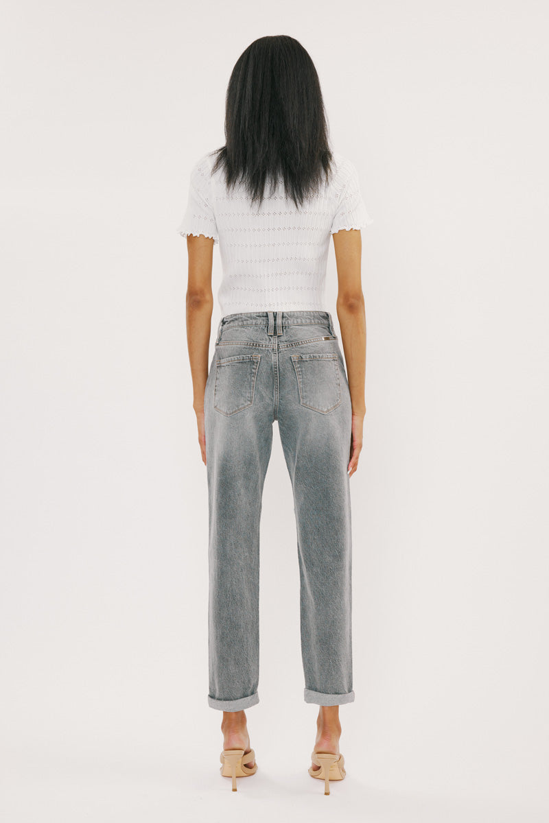 Frankie High Rise Mom Jeans