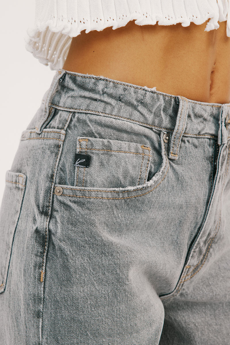 Frankie High Rise Mom Jeans
