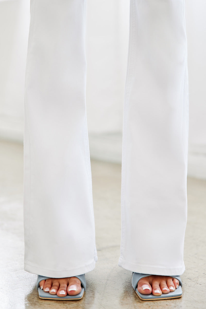 Alaska Mid Rise Flare Jeans