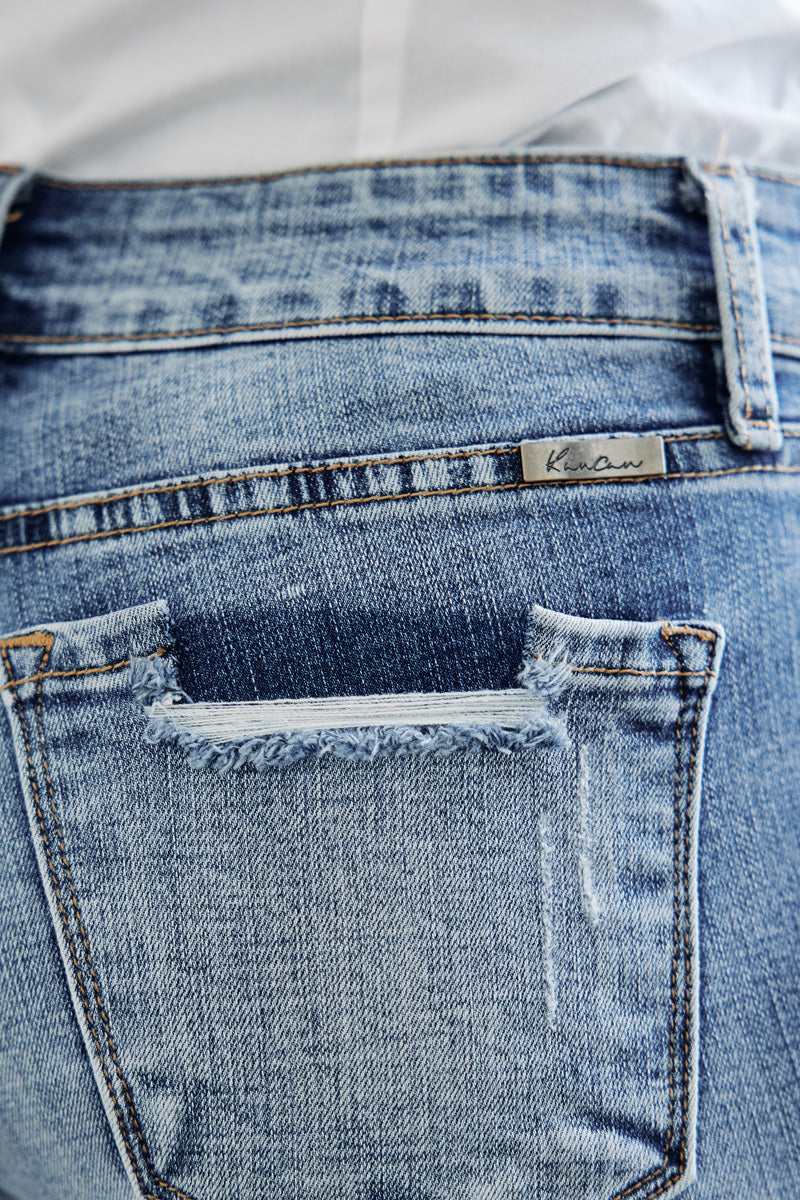 Nala Mid Rise Ankle Skinny Jeans