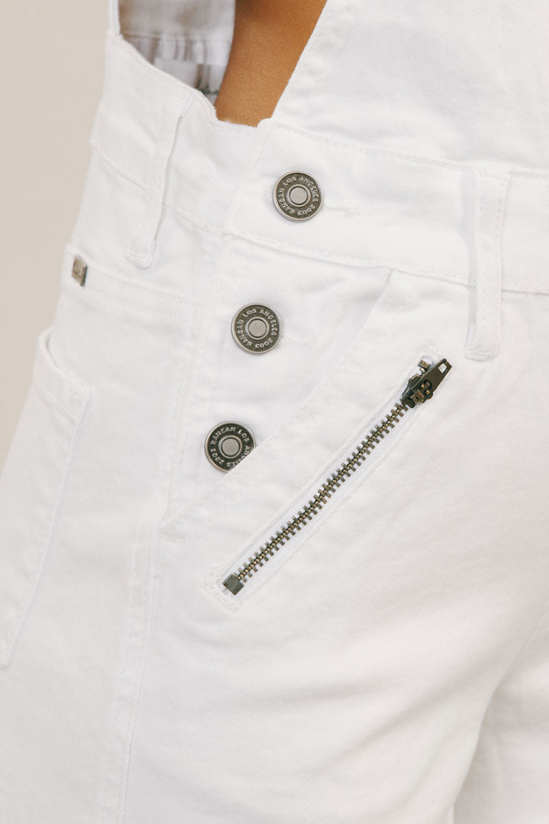 Noelle High Rise Overall Shorts