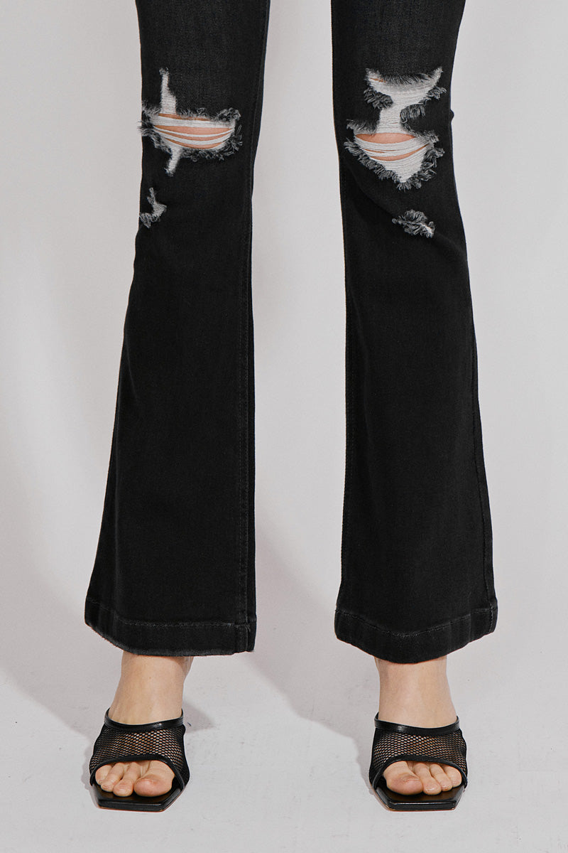 Harlowe Mid Rise Flare Jeans
