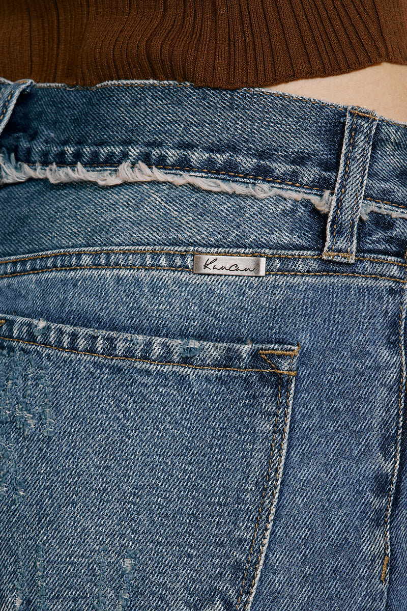 Janelle Mid Rise Boyfriend Jeans