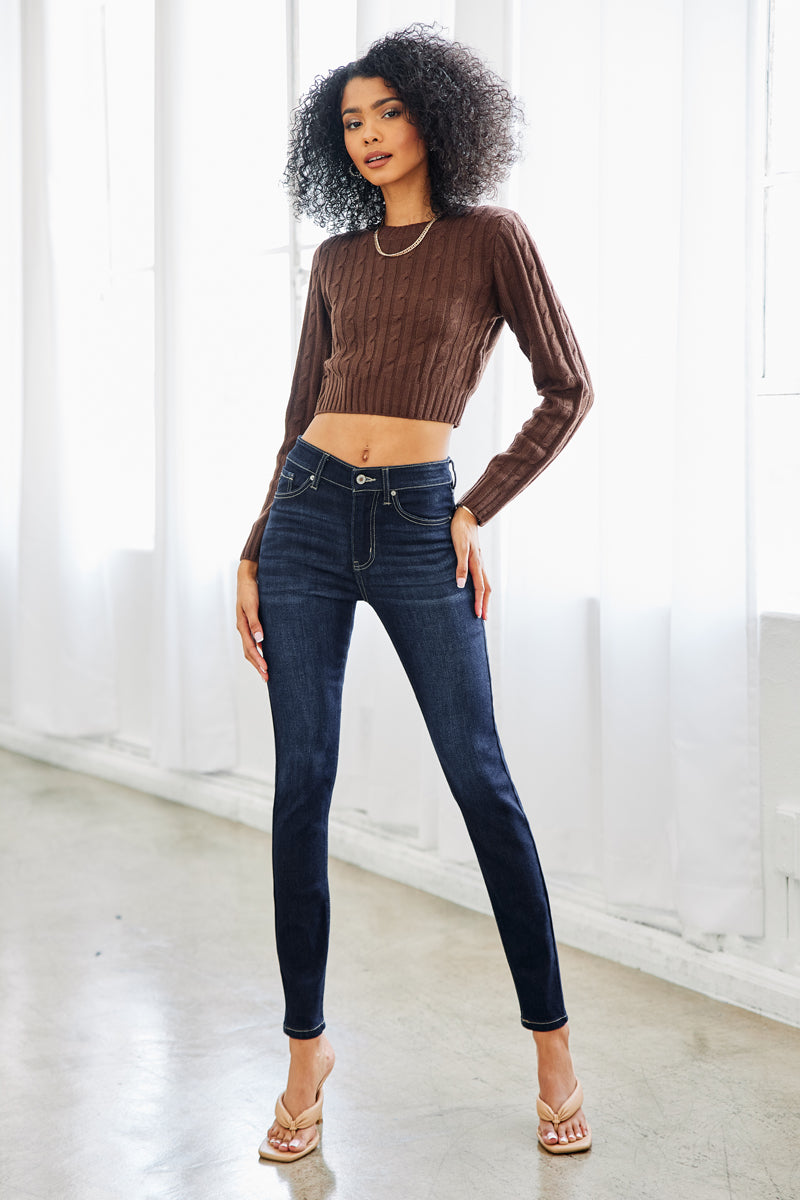 Bennie High Rise Super Skinny Jeans