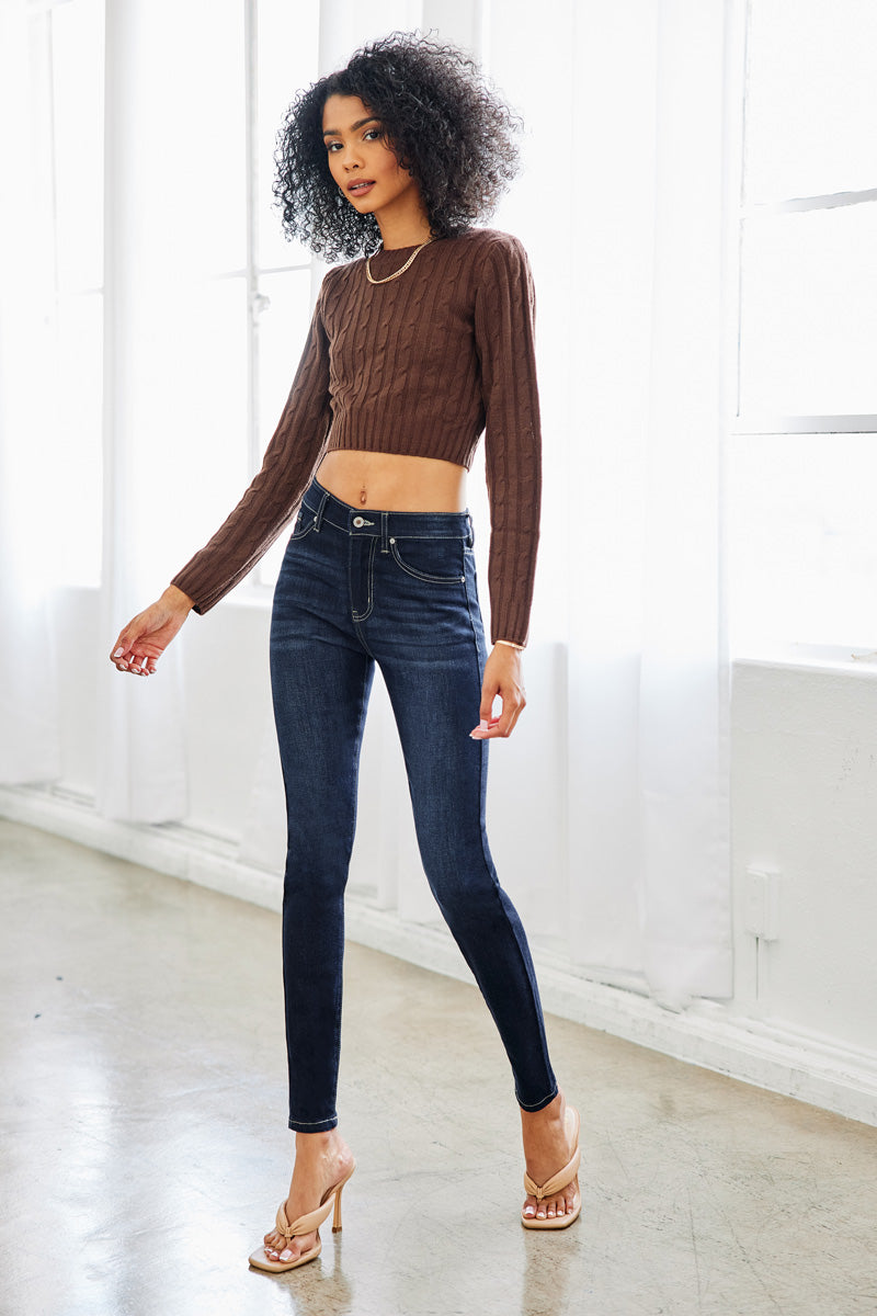Bennie High Rise Super Skinny Jeans