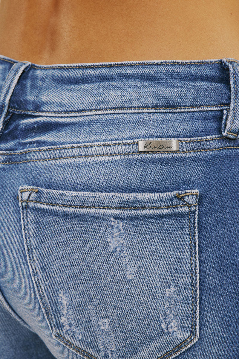 Randon Mid Rise Ankle Skinny Jeans