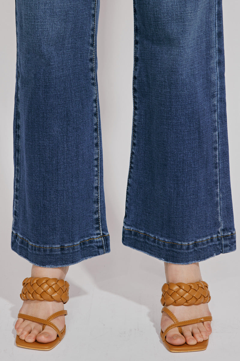 Celine Ultra High Rise Wide Leg Jeans