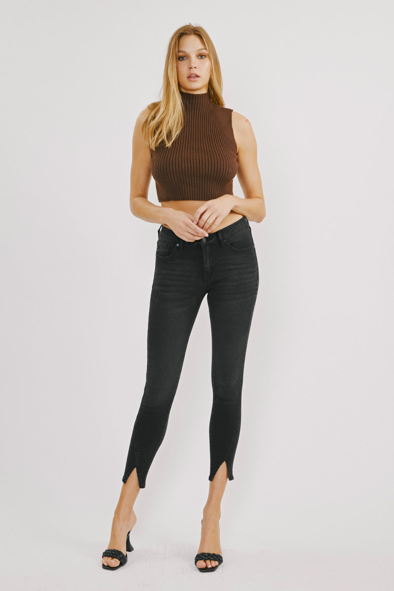 Kingston Mid Rise Ankle Skinny Jeans
