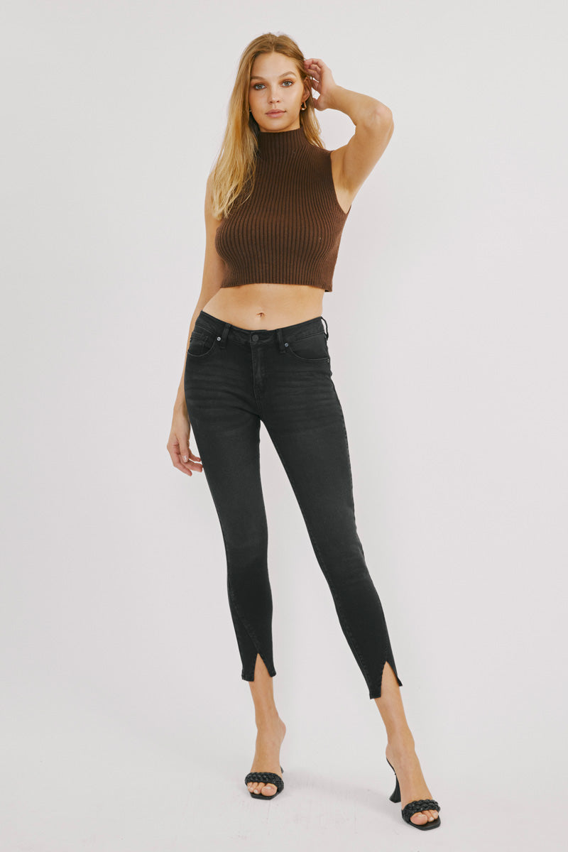 Kingston Mid Rise Ankle Skinny Jeans