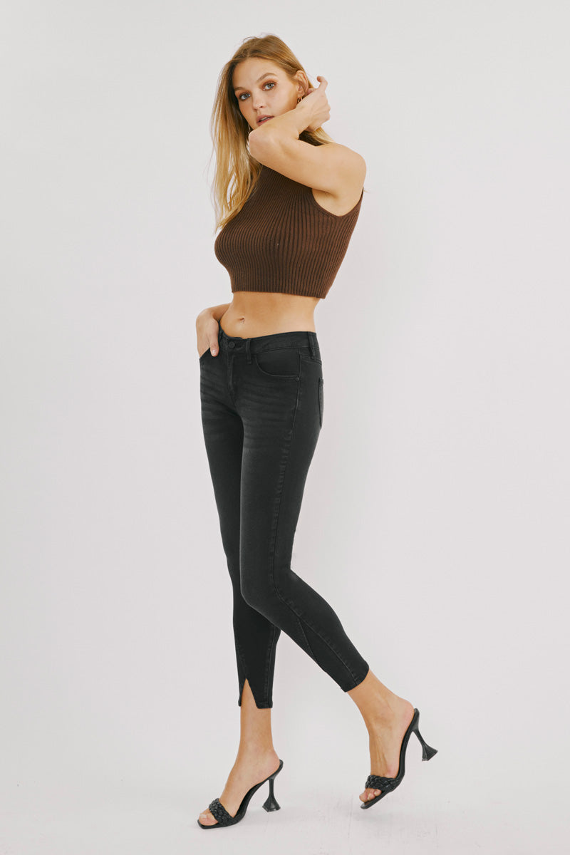 Kingston Mid Rise Ankle Skinny Jeans