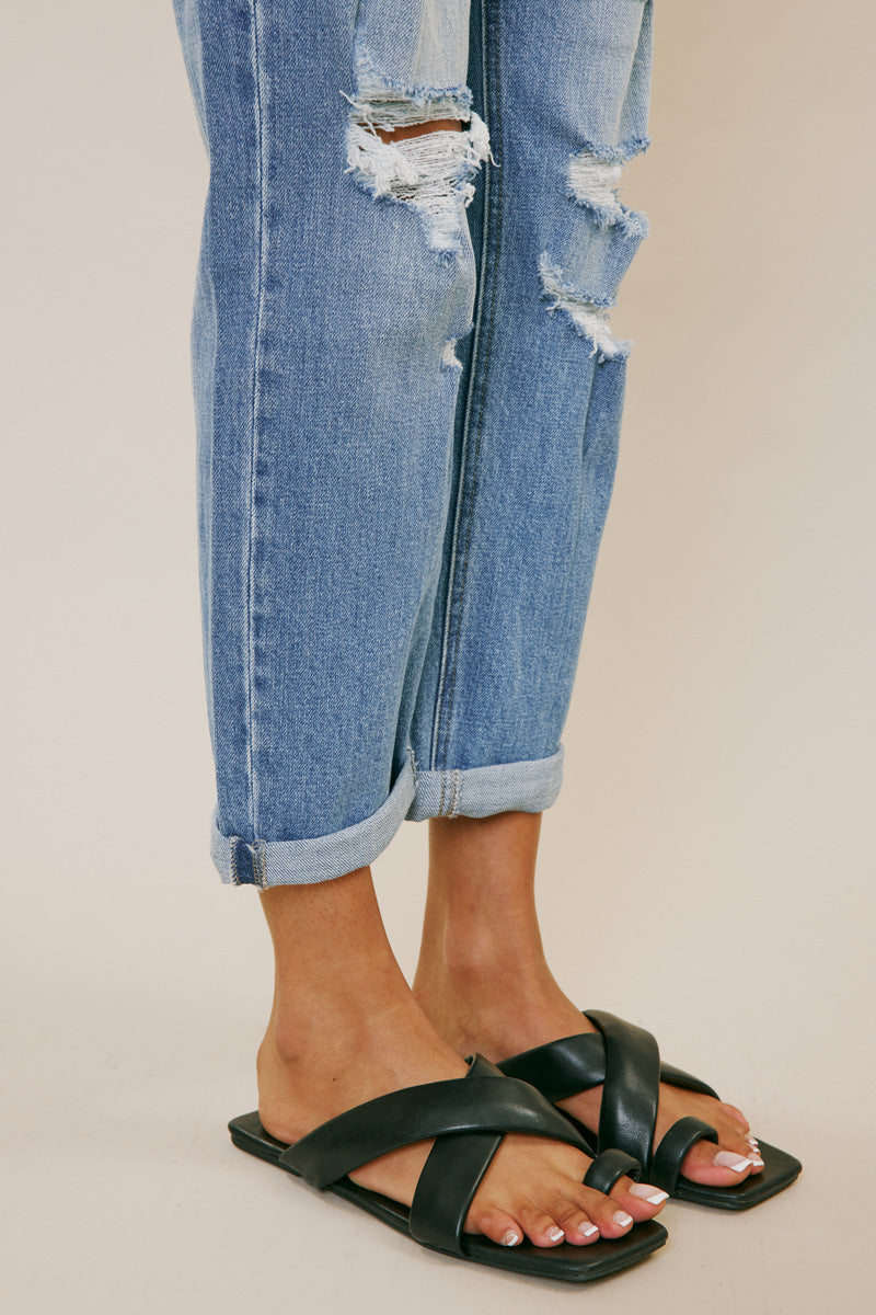Regan High Rise 90's Boyfriend Jeans
