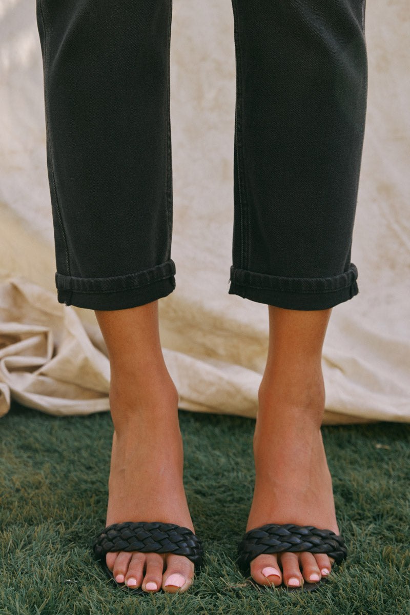 Ilia High Rise 90's Straight Leg Jeans