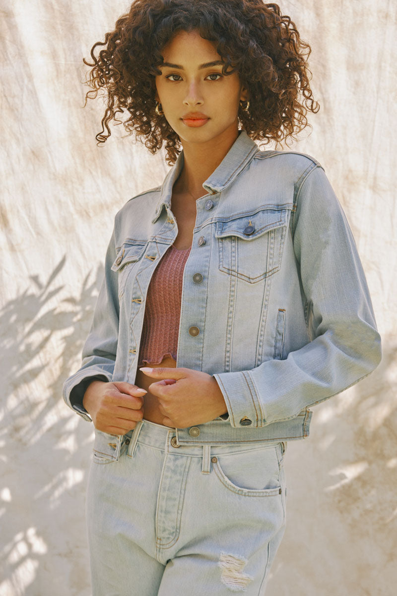 Maya Denim Trucker Jacket