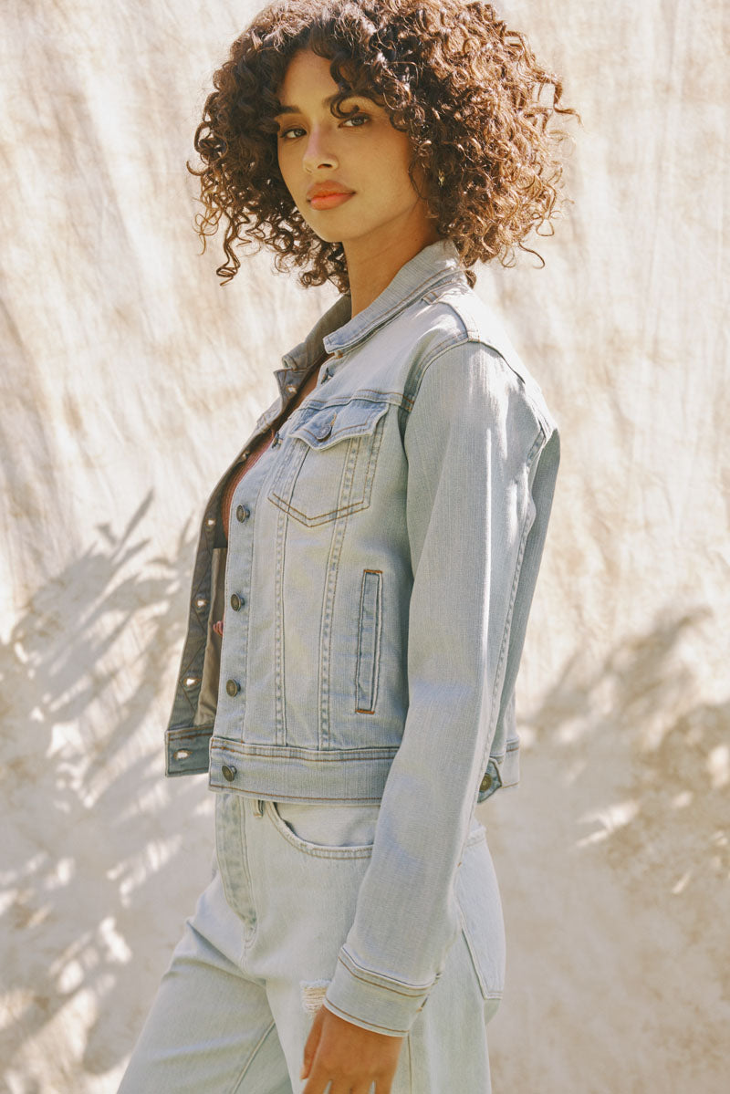 Maya Denim Trucker Jacket