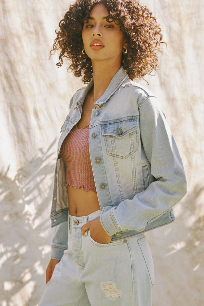 Maya Denim Trucker Jacket