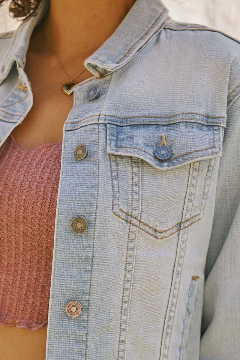 Maya Denim Trucker Jacket