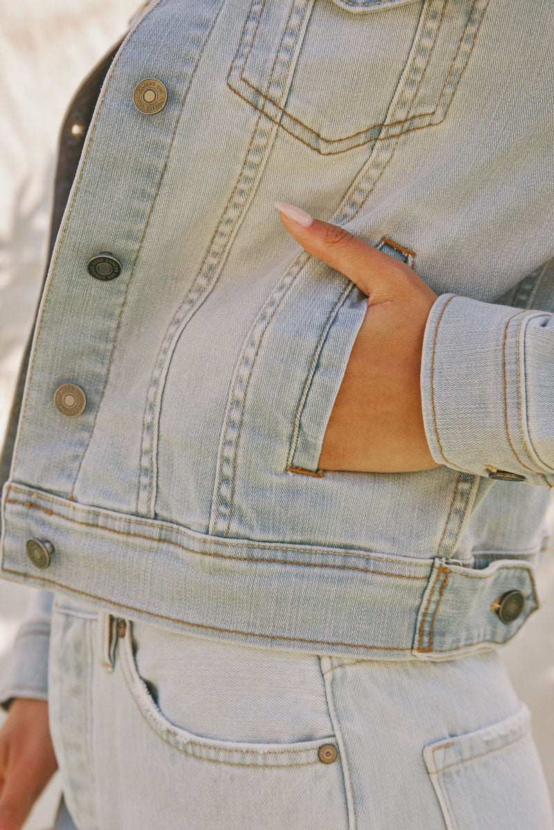 Maya Denim Trucker Jacket