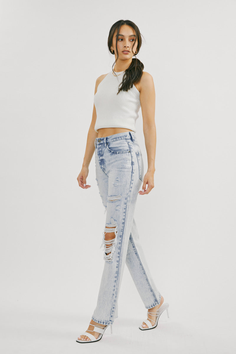 Dixon Ultra High Rise 90's Boyfriend Jeans