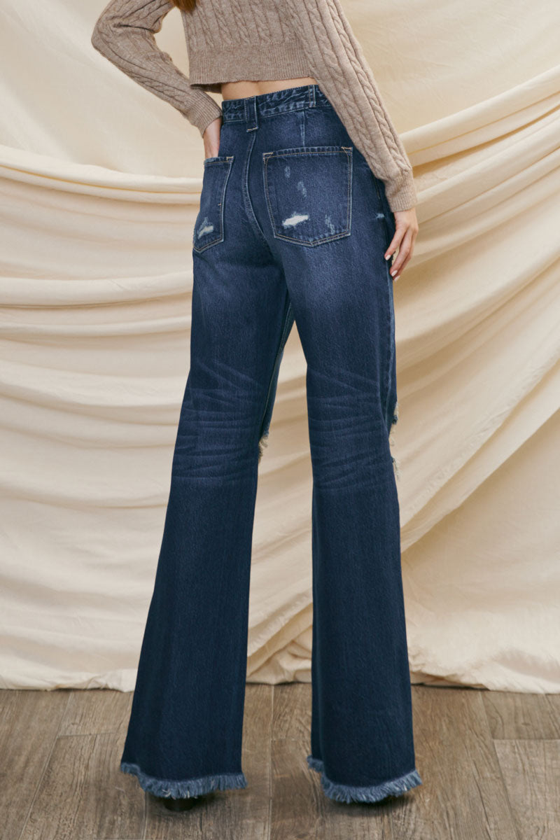 Charlotte Ultra High Rise 90's Flare Jeans