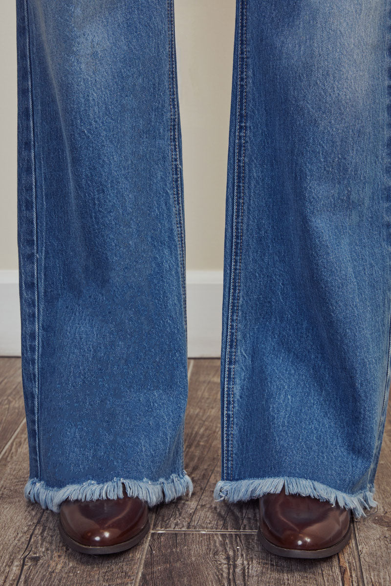 Charlotte Ultra High Rise 90's Flare Jeans