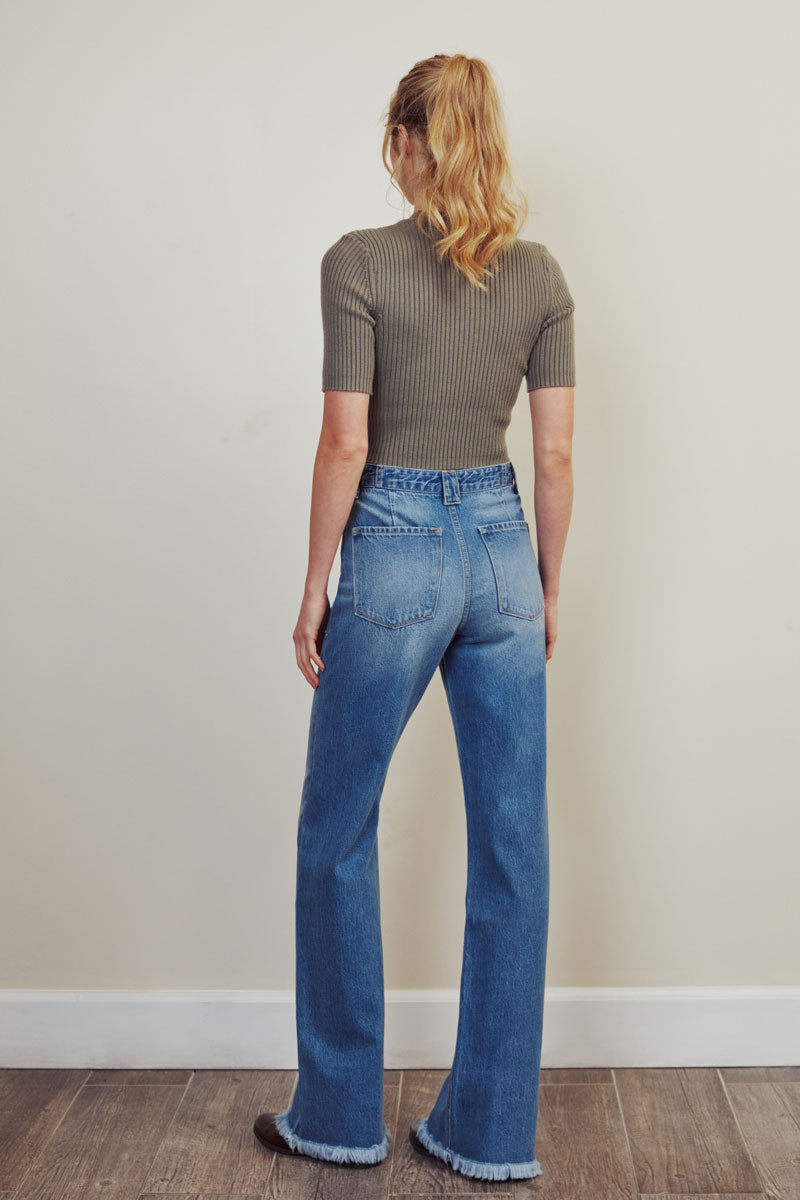 Charlotte Ultra High Rise 90's Flare Jeans
