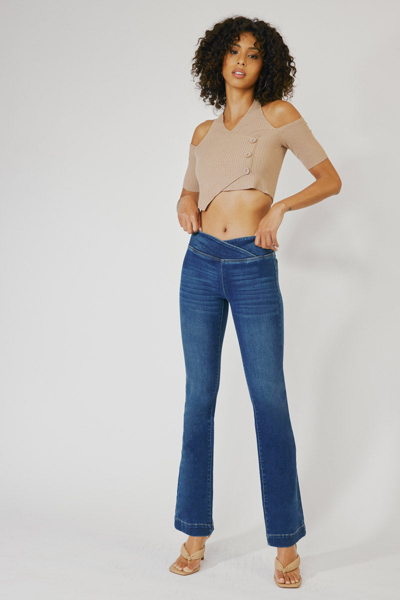 Jolie Mid Rise Bootcut Jeans